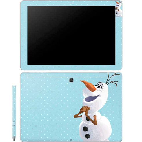 Disney Frozen Olaf Polka Dots Galaxy Book 12in Skin